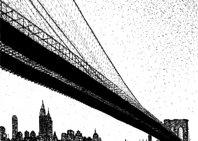 Brooklyn Bridge Noctural